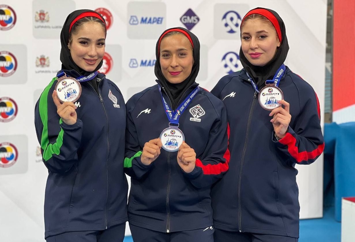 کسب ۲ مدال برنز مردان و زنان در لیگ جهانی کاراته