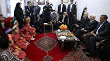 حضور رئیس‌جمهور در یکی از مراکز نگهداری کودکان بی‌سرپرست بجنورد