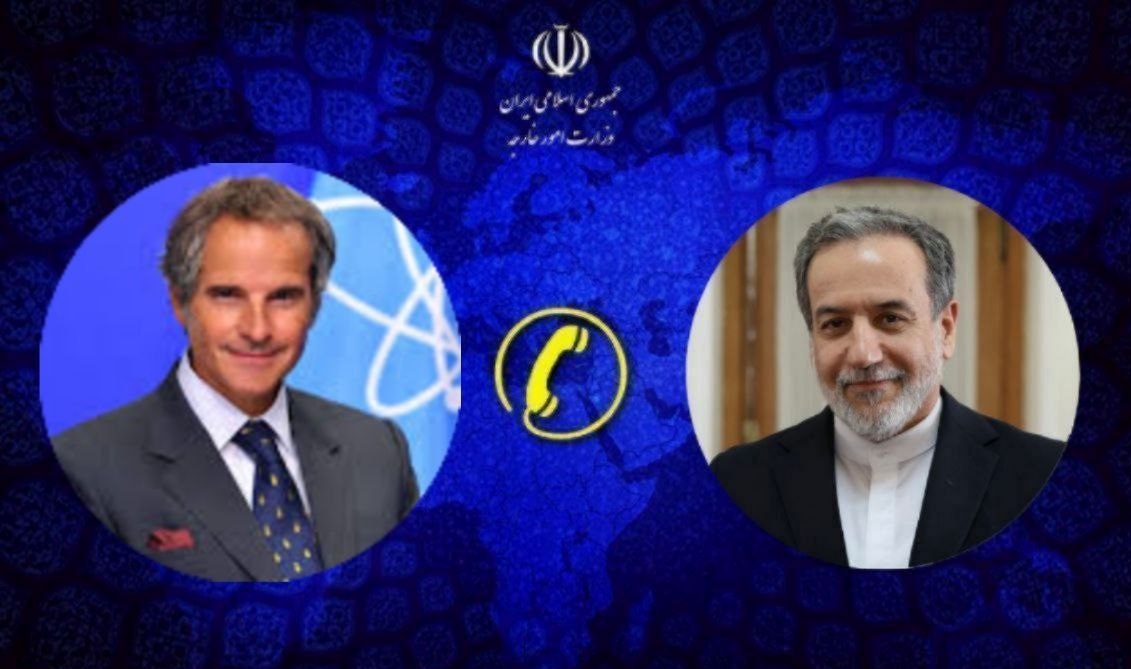 گفتگوی عراقچی با گروسی و وزیر خارجه انگلیس درباره مسایل هسته‌ای