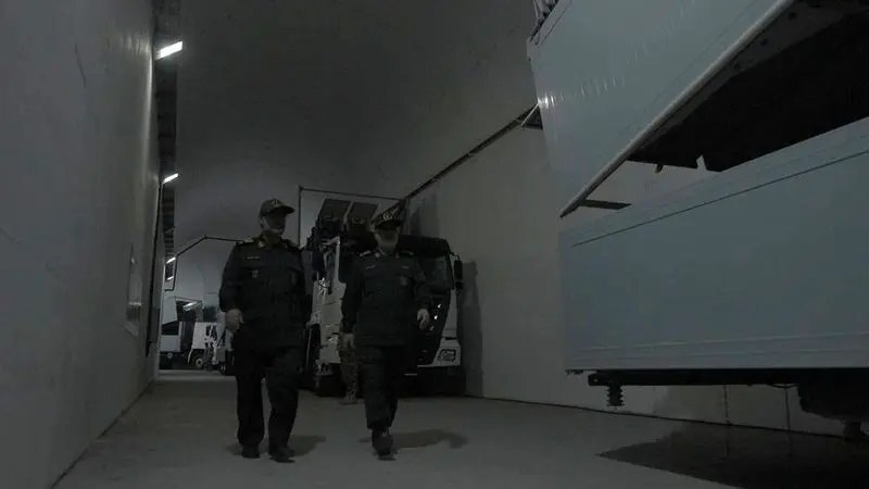رونمایی از پایگاه موشکی زیرزمینی نیروی دریایی سپاه