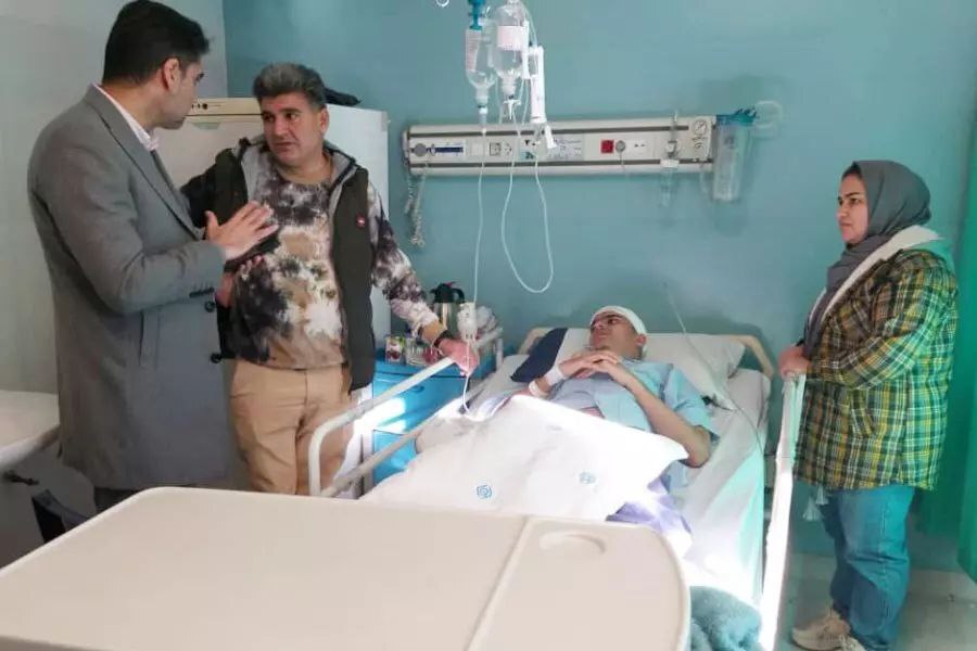 هوادار مصدوم پرسپولیس در بازی با تراکتور، از کما خارج شد