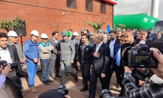 کارخانه احیا مستقیم مگامدول طوبی افتتاح شد
