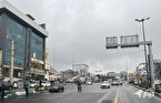 برف و باران و هشدار پلیس درباره لغزندگی جاده‌ها