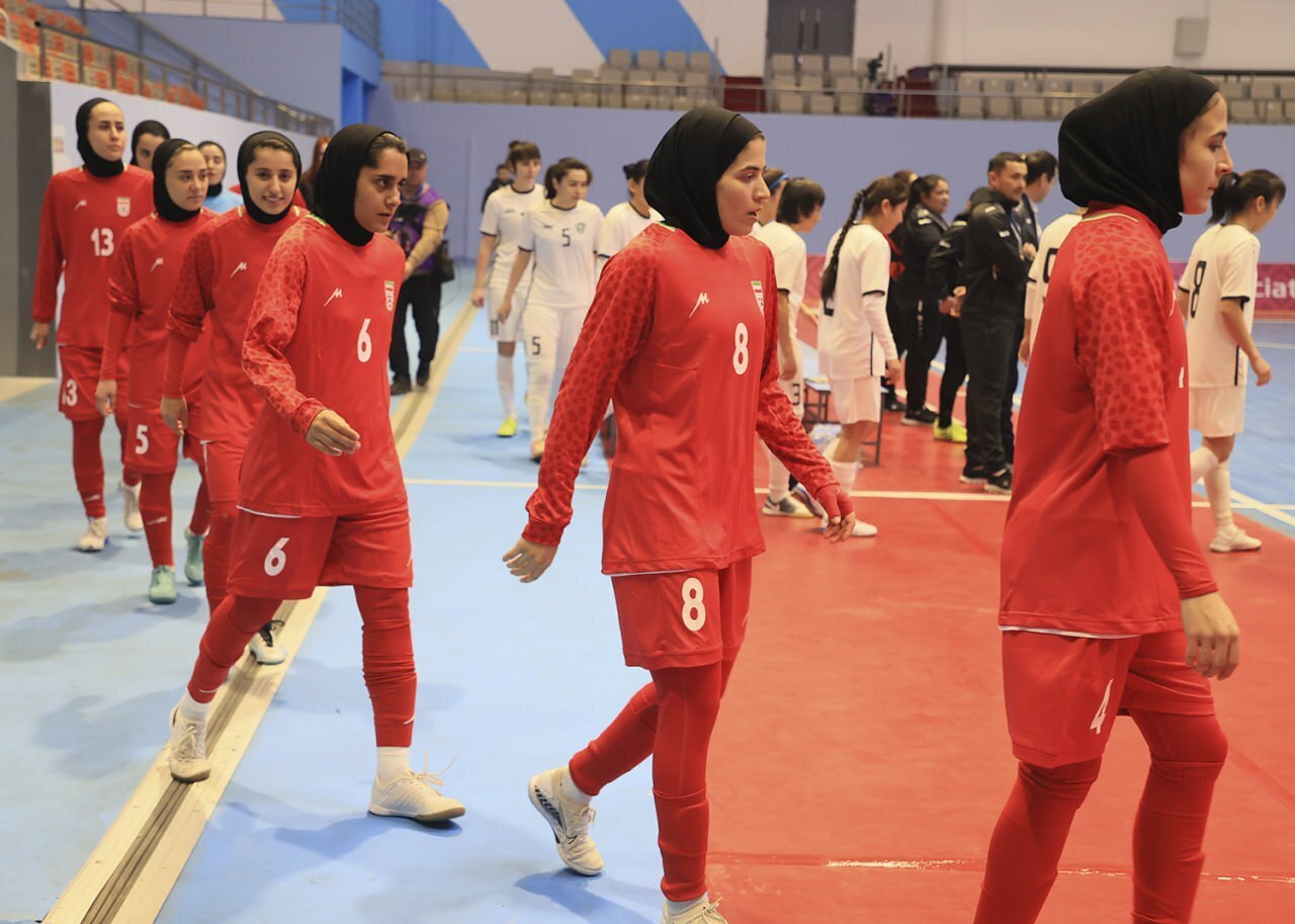 برتری پرگل زنان ایران برابر ازبکستان در کافا
