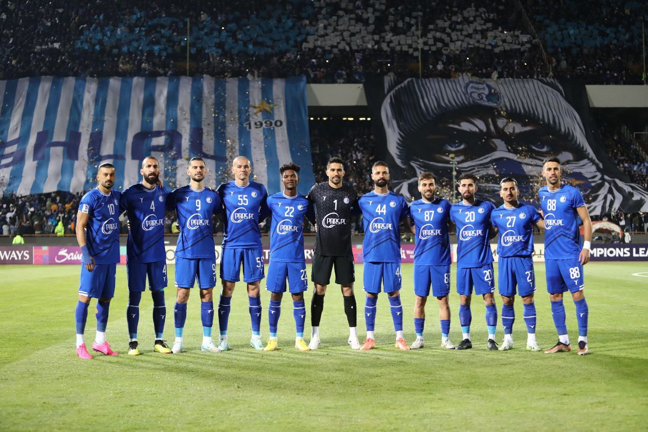 گزارش زنده: استقلال ۰ - ۰ النصر/ پایان نیمه‌اول/ مالکیت ۷۱ درصدی النصر! +عکس