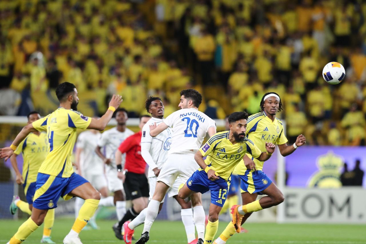 گزارش زنده: النصر ۲ - ۰ استقلال +ویدیو