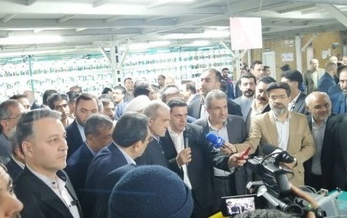 سفر رئیس‌جمهور به قرچک و بازدید از دو واحد تولیدی