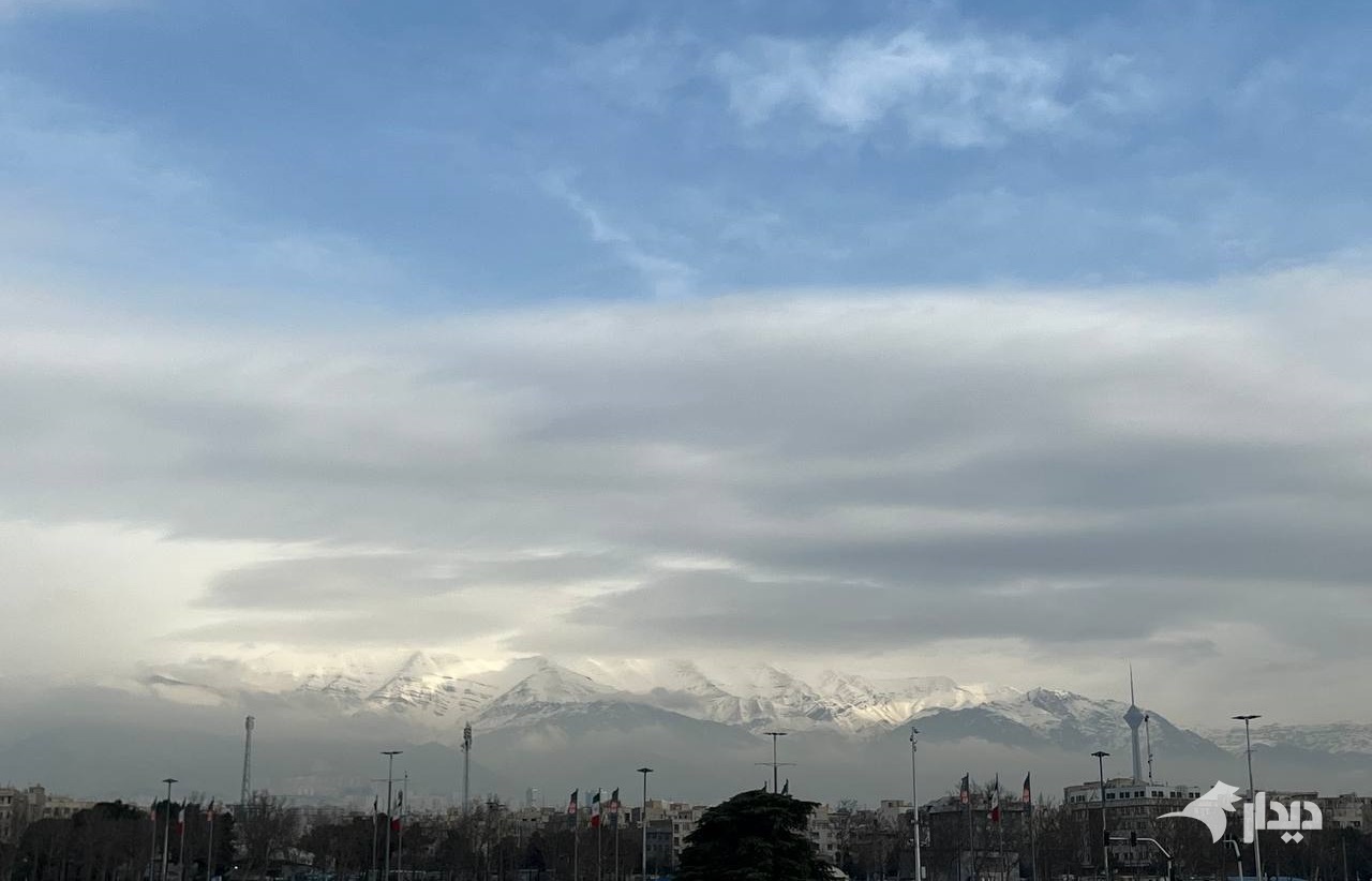 هشدار نارنجی بارش و هوای سرد در تهران