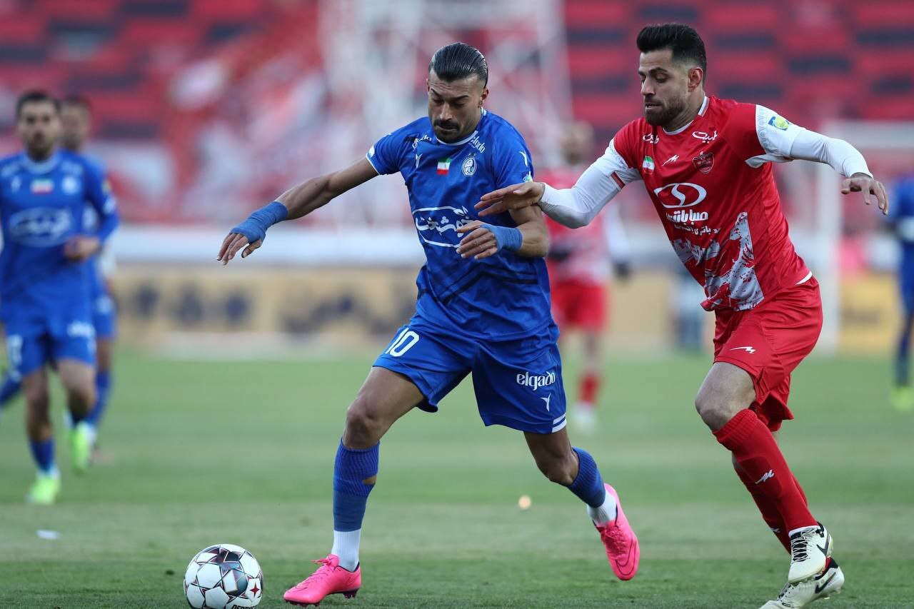 گزارش زنده: پرسپولیس ۱ - ۰ استقلال/ وقتی دورسون راضی به دادن پنالتی نبود! +ویدیو