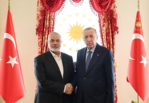 نتانیاهو می‌خواهد آمریکا را وارد تقابل با ایران کند/ اردوغان در استانبول با رهبر حماس دیدار کرد