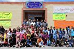 افتتاح دبستان موسسه خیریه نیک گامان جمشید در روستای دربند شهرستان دیواندره