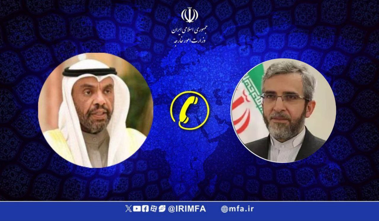 گفتگوی باقری با وزیرخارجه کویت و مقام چینی/ جلسه شورای معاونین برگزار شد