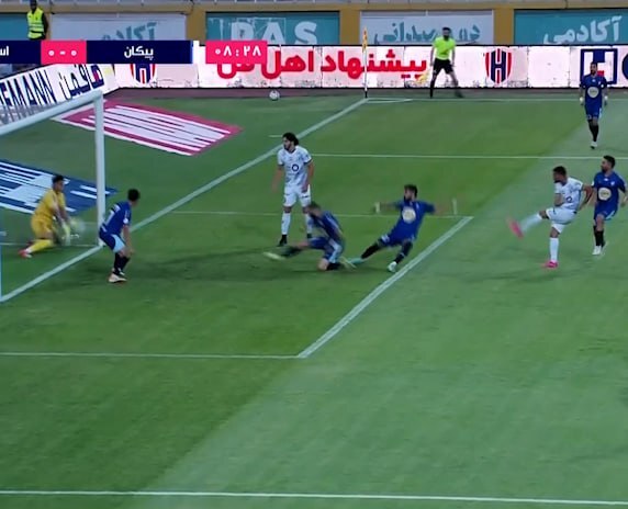 گزارش زنده: پرسپولیس ۰ - ۰ مس/ پیکان ۰ - ۰ استقلال/ سه موقعیت آبی‌ها مهار شد! +ویدیو