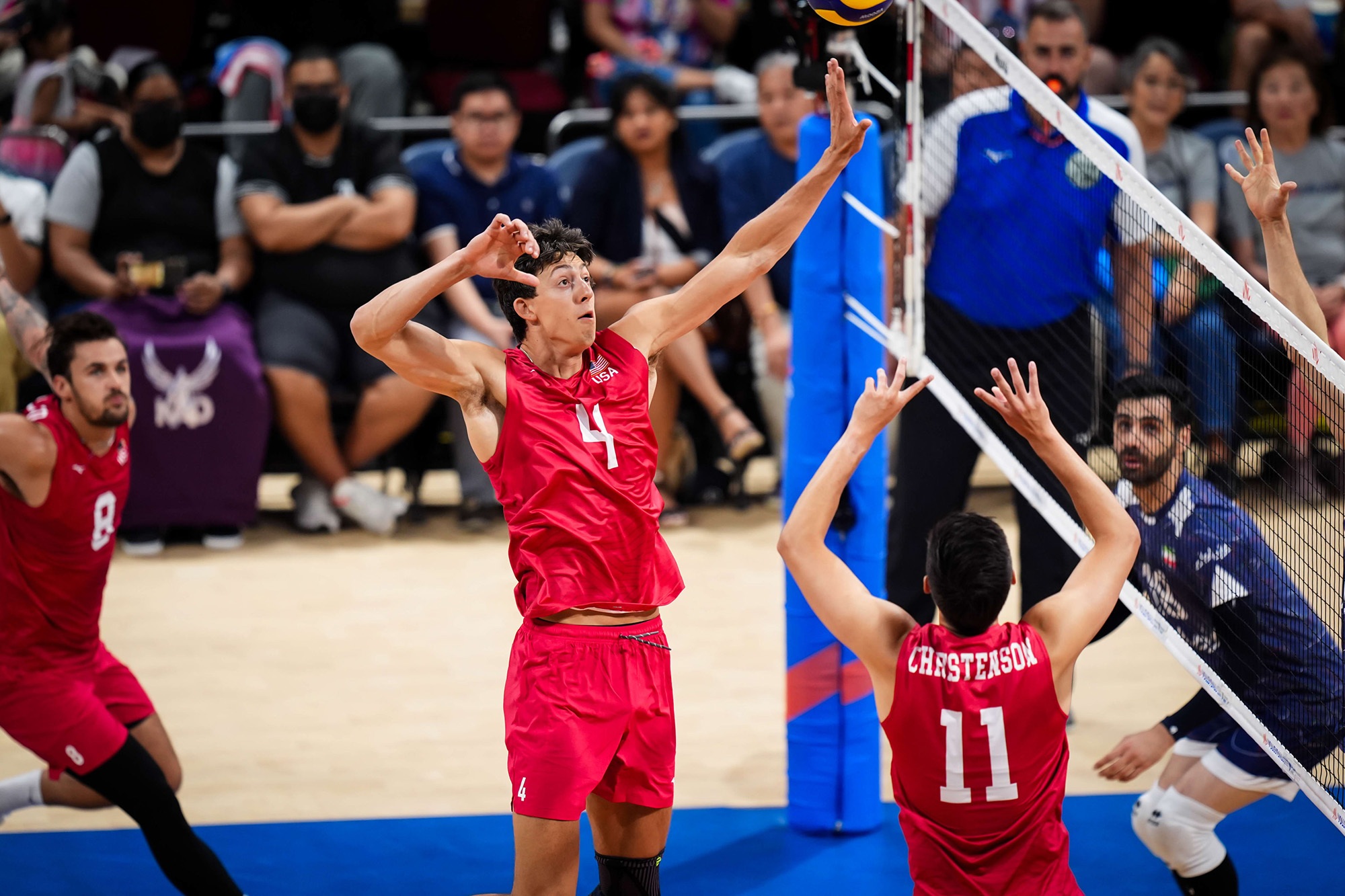 ایران ۳ - ۲ آمریکا؛ برد عالی و روحیه‌بخش در مانیل!