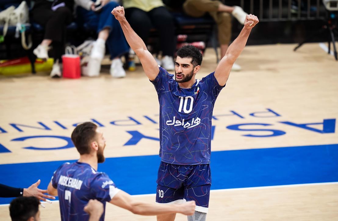 ایران ۳ - ۲ آمریکا؛ برد عالی و روحیه‌بخش در مانیل!