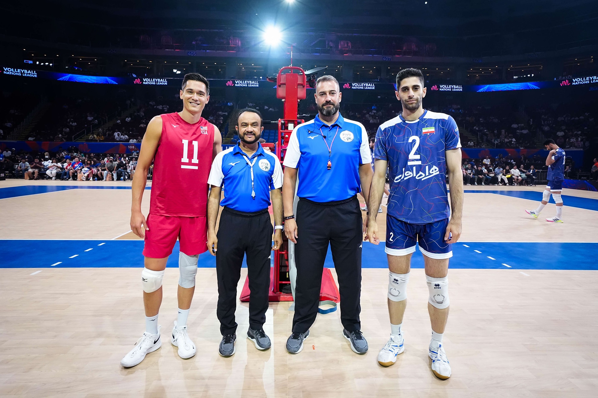 ایران ۳ - ۲ آمریکا؛ برد عالی و روحیه‌بخش در مانیل!