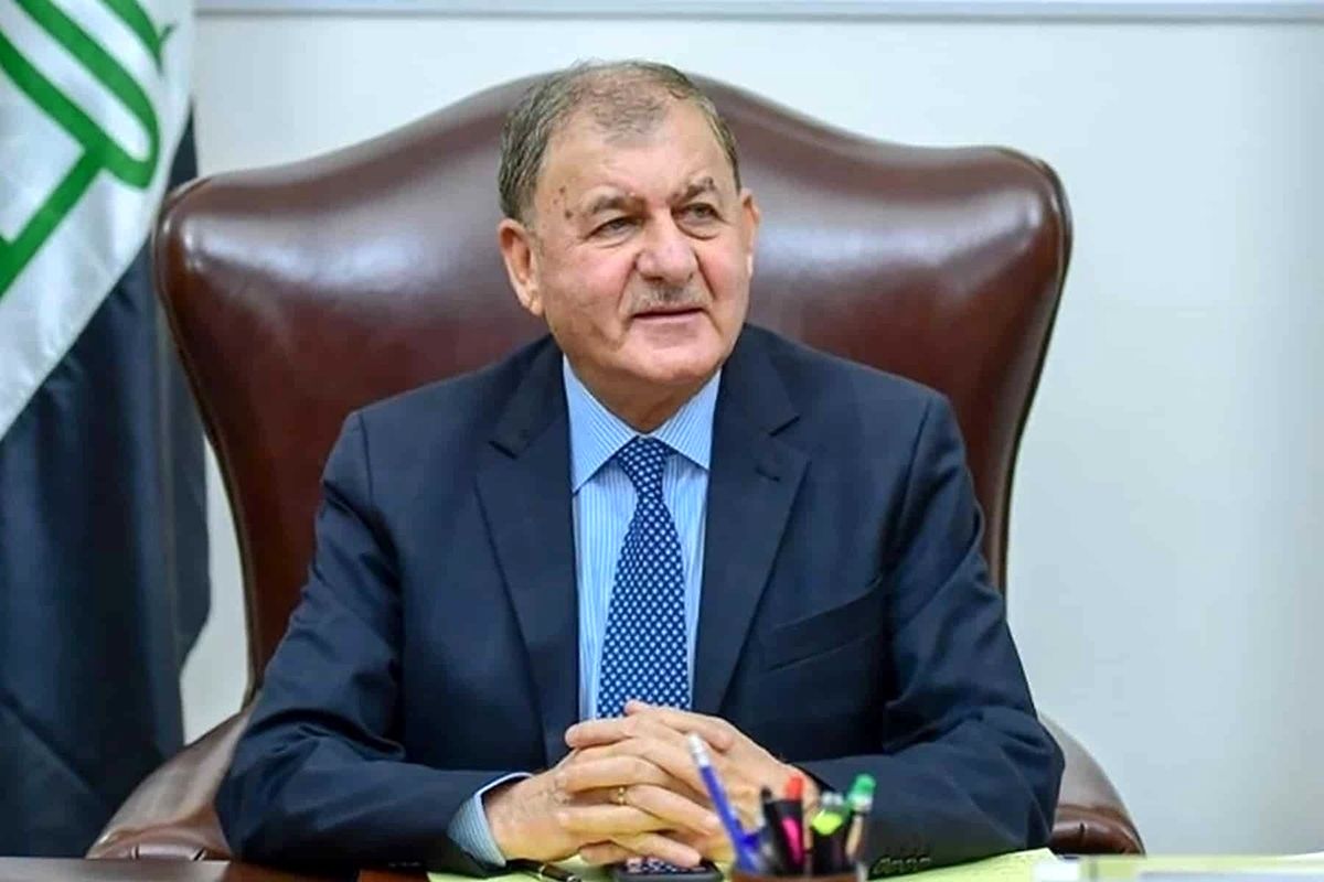 رئیس‌جمهور عراق وارد تهران شد