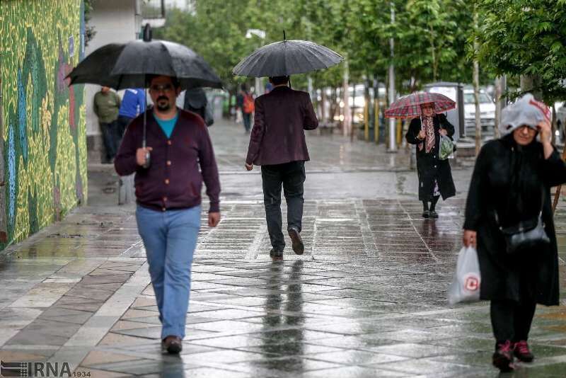 از رگبار و رعدوبرق تا گرمای ۴۸ درجه