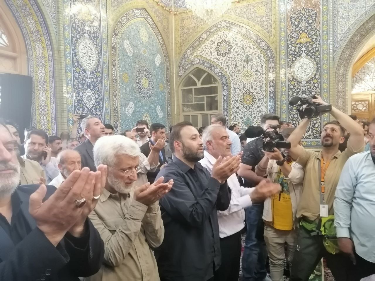 جلیلی به بازار تهران رفت