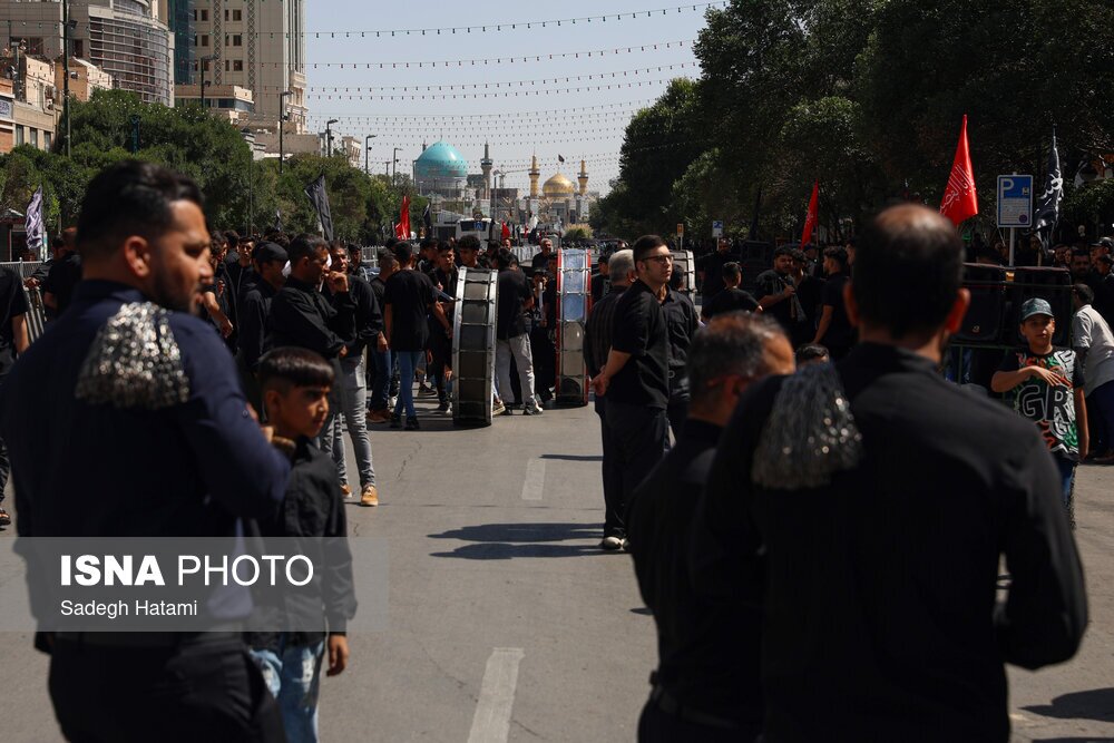 عزاداری تاسوعا در مشهد
