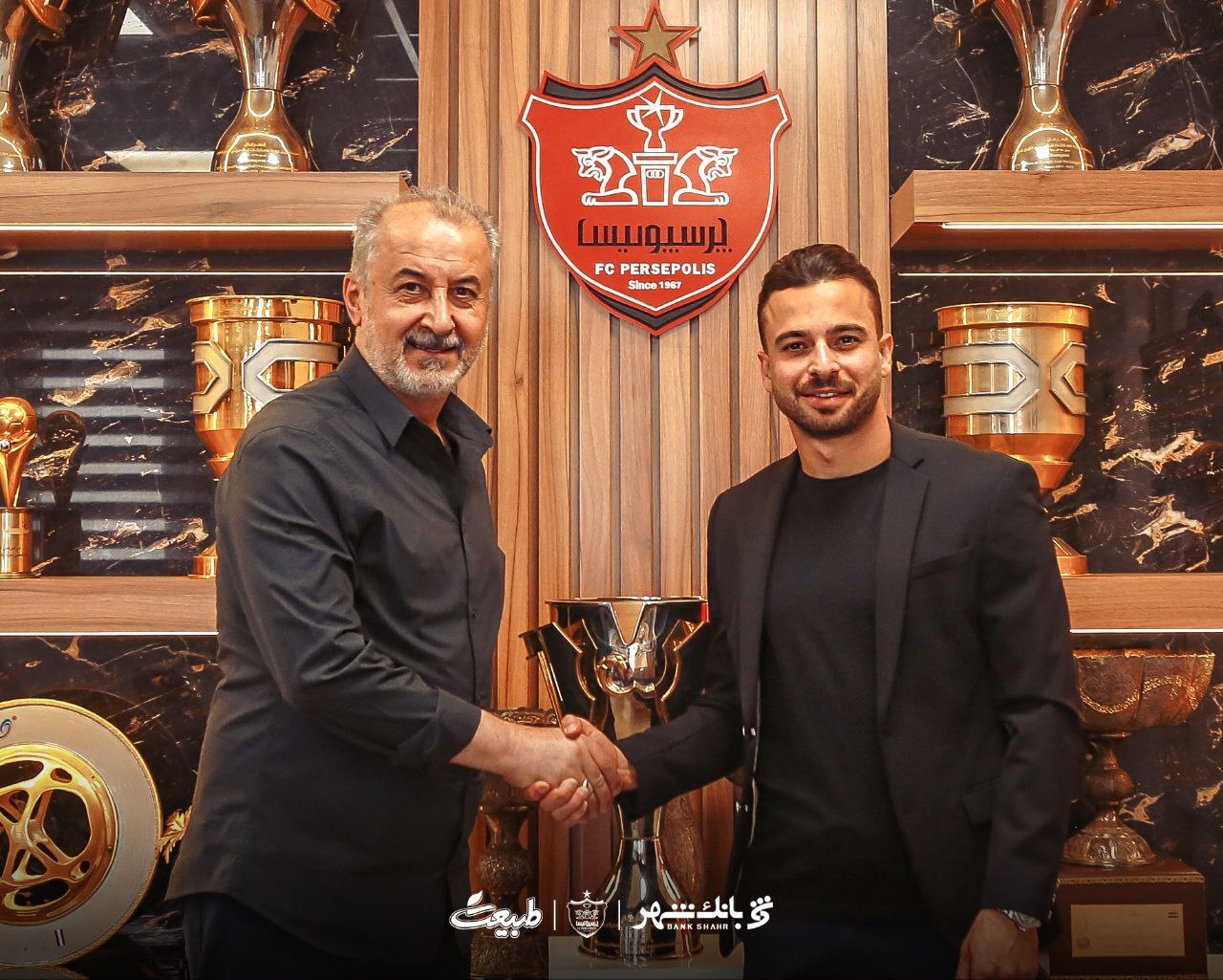«سروش» با پرسپولیس تمدید کرد +عکس