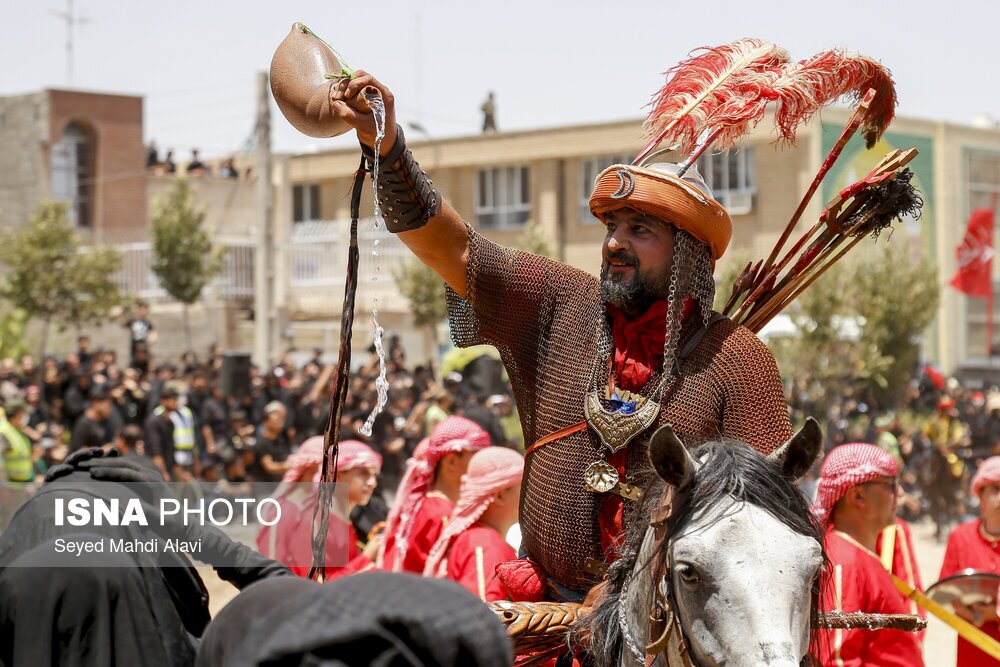 مراسم خیمه‌سوزان در قم