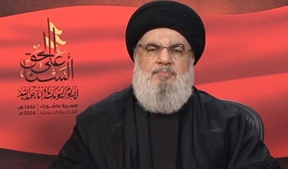 سیدحسن نصرالله: آمریکا مسوول جنایات است