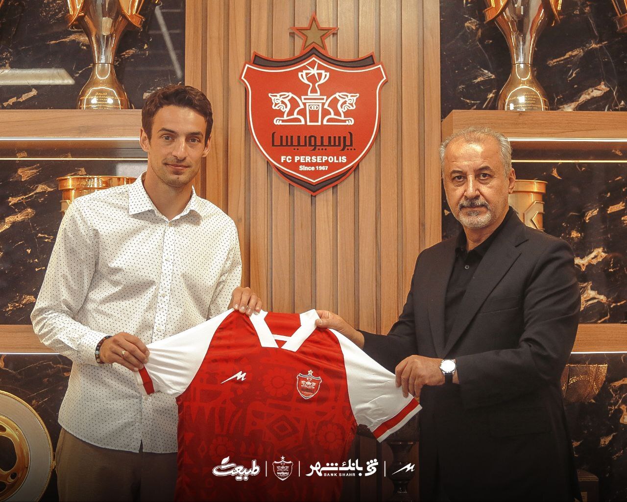 گولسیانی پرسپولیسی ماند +عکس