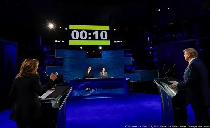 مناظره ترامپ و هریس؛