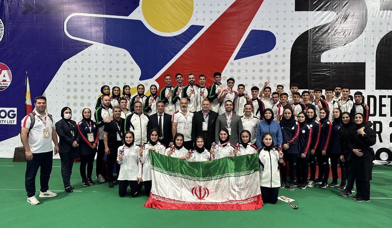 قهرمانی کاراته امید ایران در آسیا با ۱۱ مدال