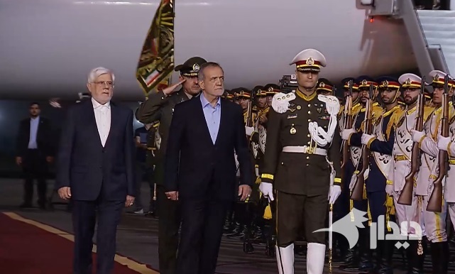 بازگشت رئیسجمهور به تهران بازگشت رئیسجمهور به تهران