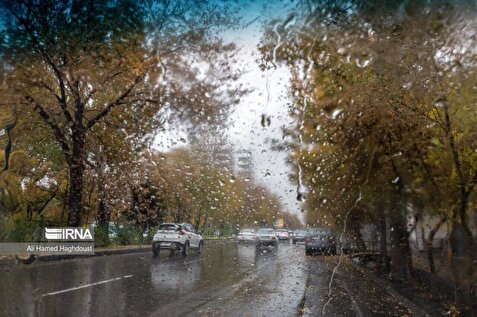 اردبیل بارانی می‌شود