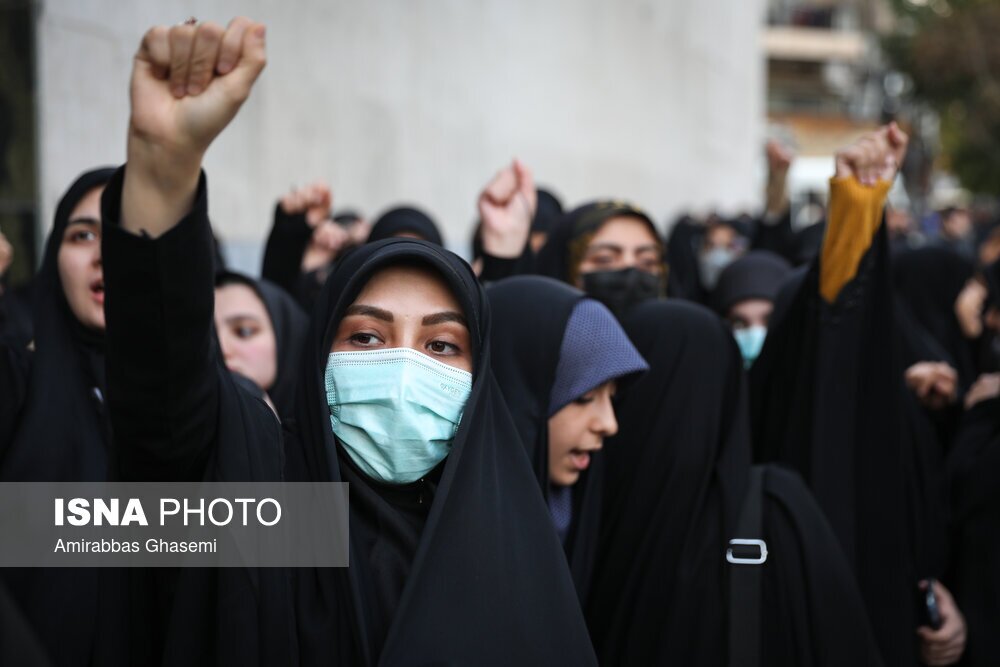 اعتراض مقابل سفارت ترکیه