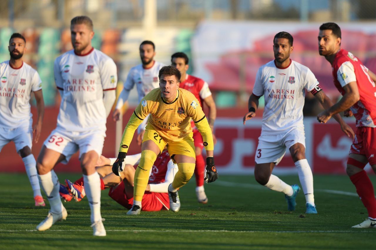 گزارش زنده: پرسپولیس ۰ - ۱ نساجی +ویدیو