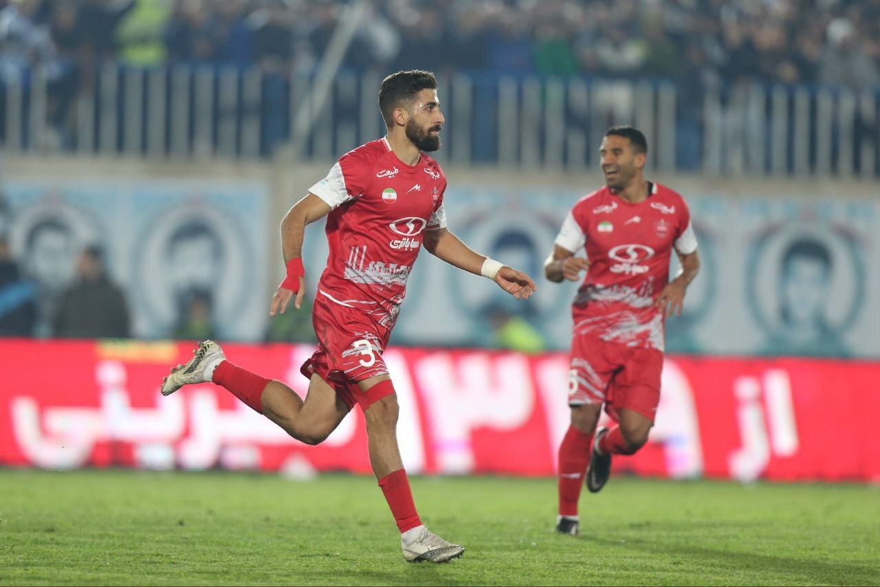 ملوان ۱ - ۲ پرسپولیس؛ شیر زخمی نفس راحتی کشید!