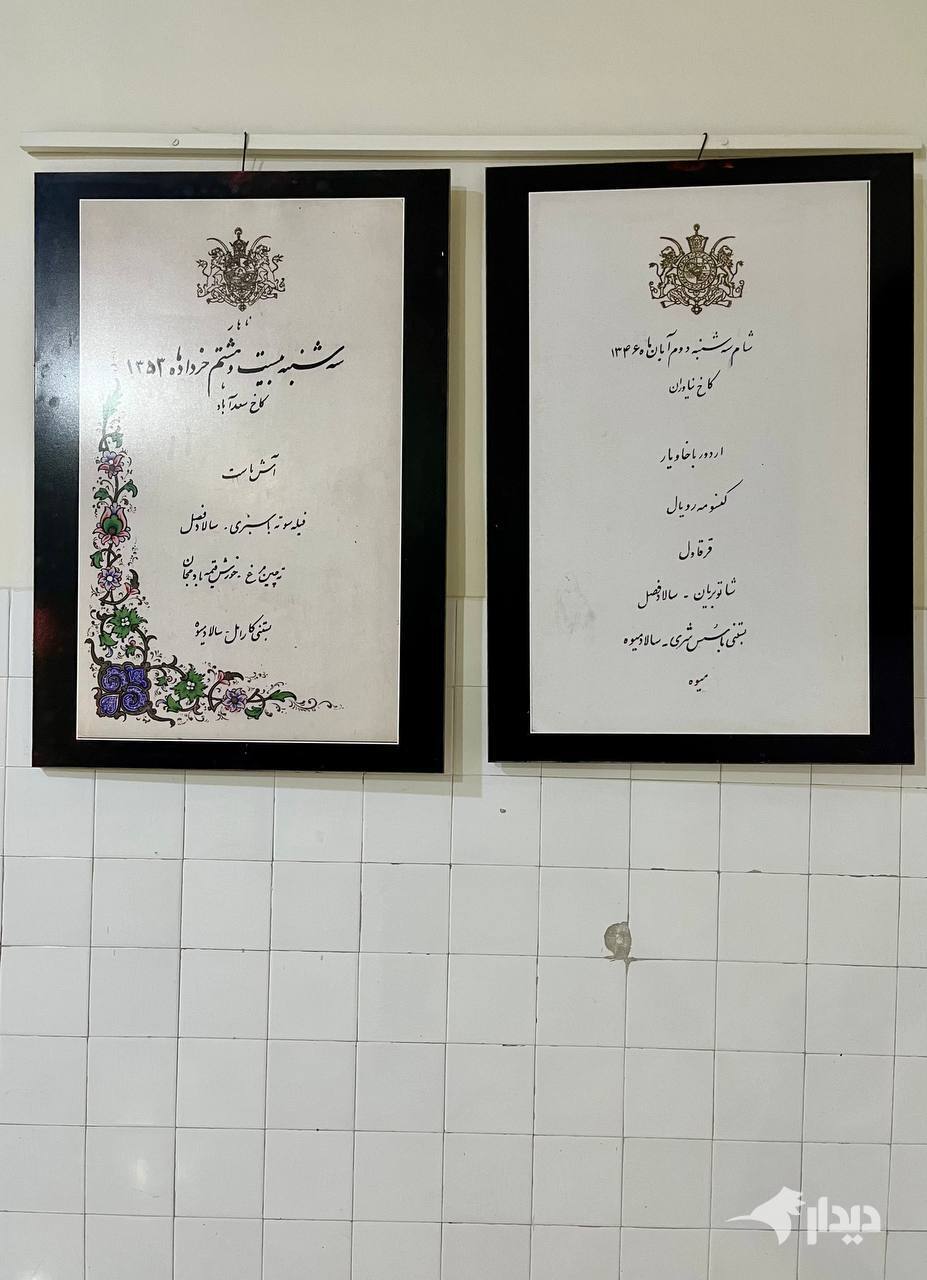 گزارش تصویری؛ یک روز سرد در سعدآباد