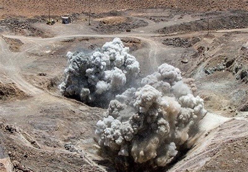 انفجار در معدن دیمابن گنجه «کنترل شده» بود/ وحشت مردم و شکستن شیشه‌های منازل