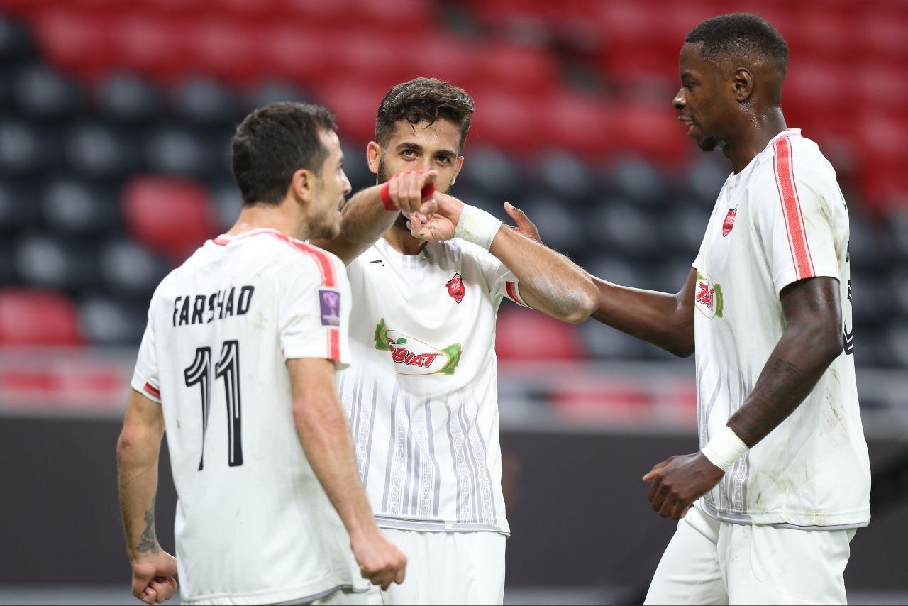 گزارش زنده: الریان ۰ - ۱ پرسپولیس/ برتری سرخ‌ها در آمار نیمه اول