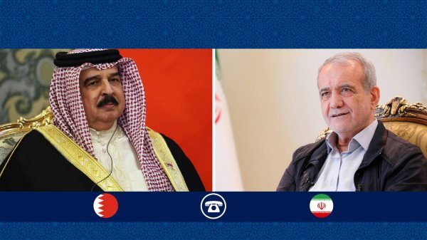 گفتگوی رئیس‌جمهور با پادشاه بحرین