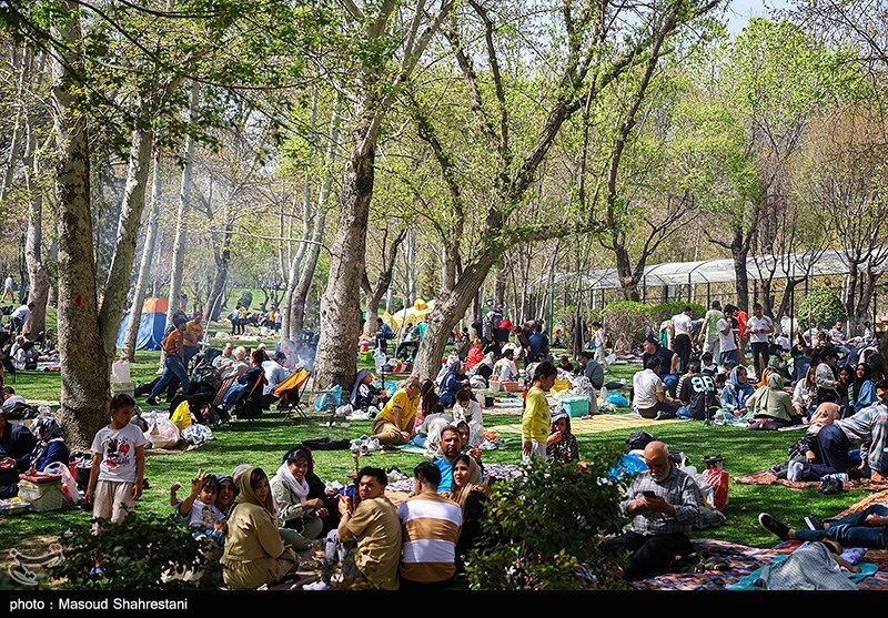 سیزده‌بدر در دل طبیعت