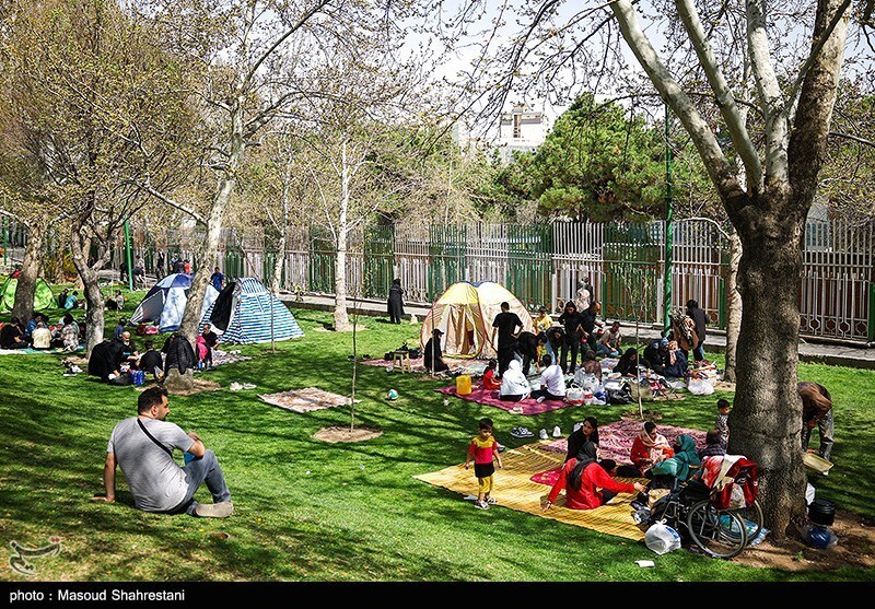 سیزده‌بدر در دل طبیعت