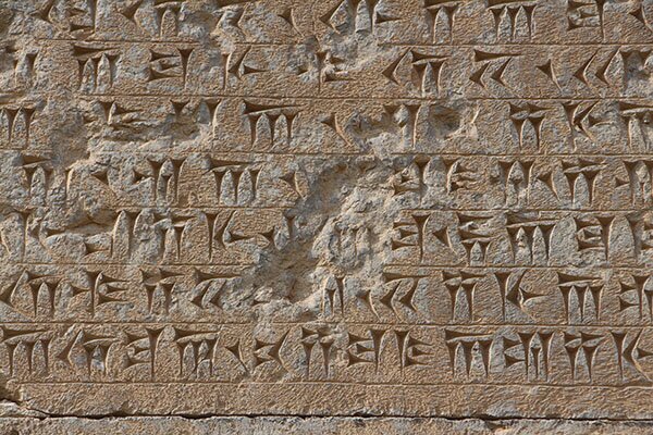 کتیبه مهم داریوش بزرگ در معرض آسیب جدی است +تصاویر
