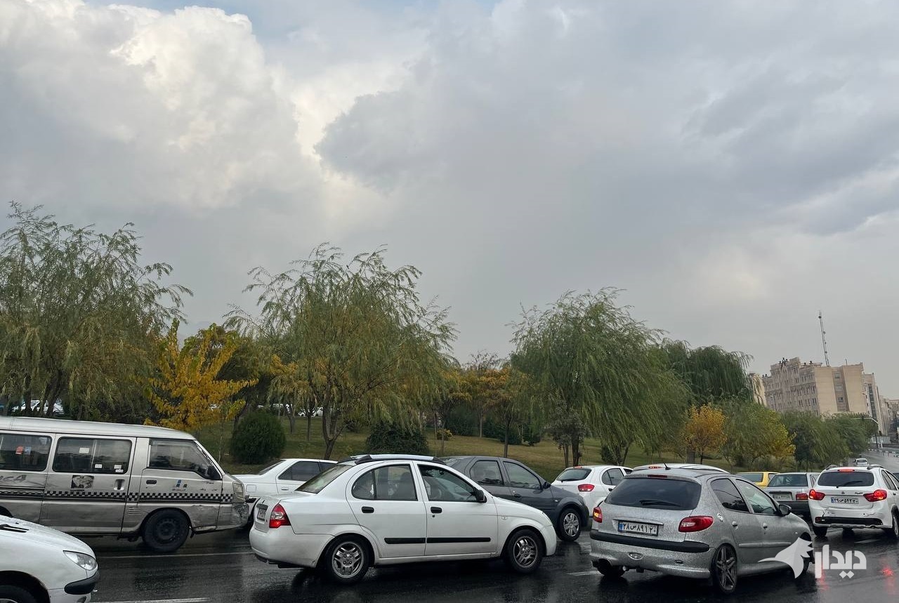 بارش باران و رعد و برق در قزوین، البرز و تهران