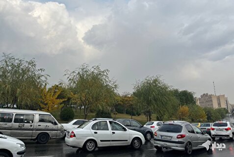 بارش باران و رعد و برق در قزوین، البرز و تهران
