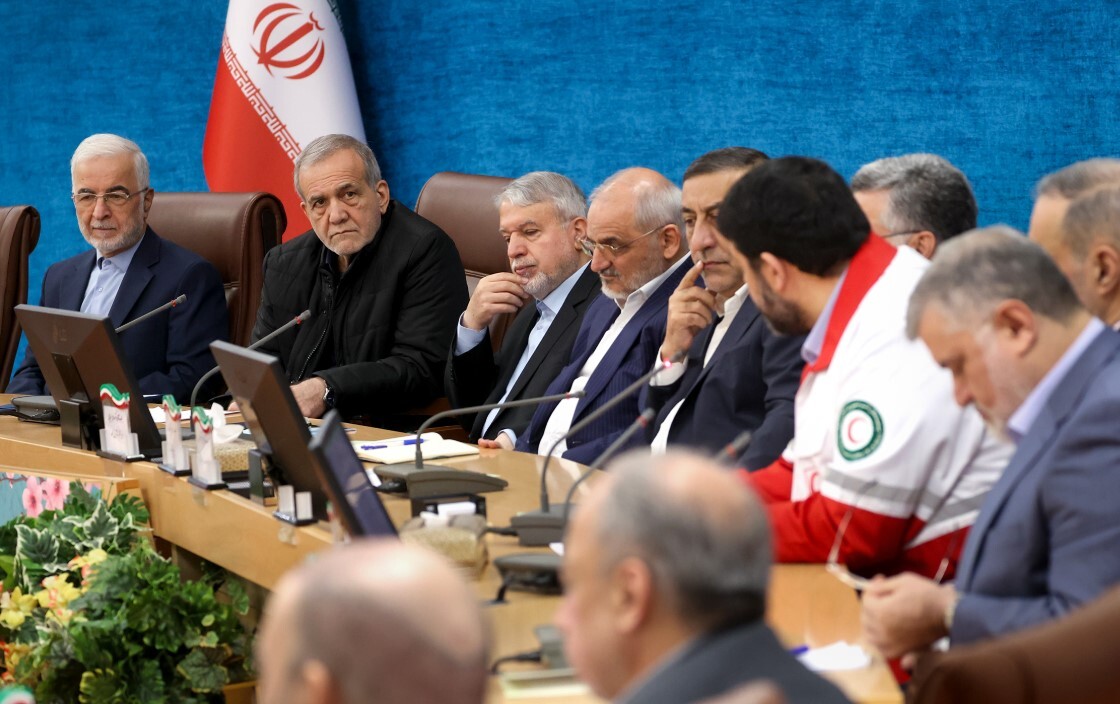 حضور پزشکیان در نشست سراسری استانداران