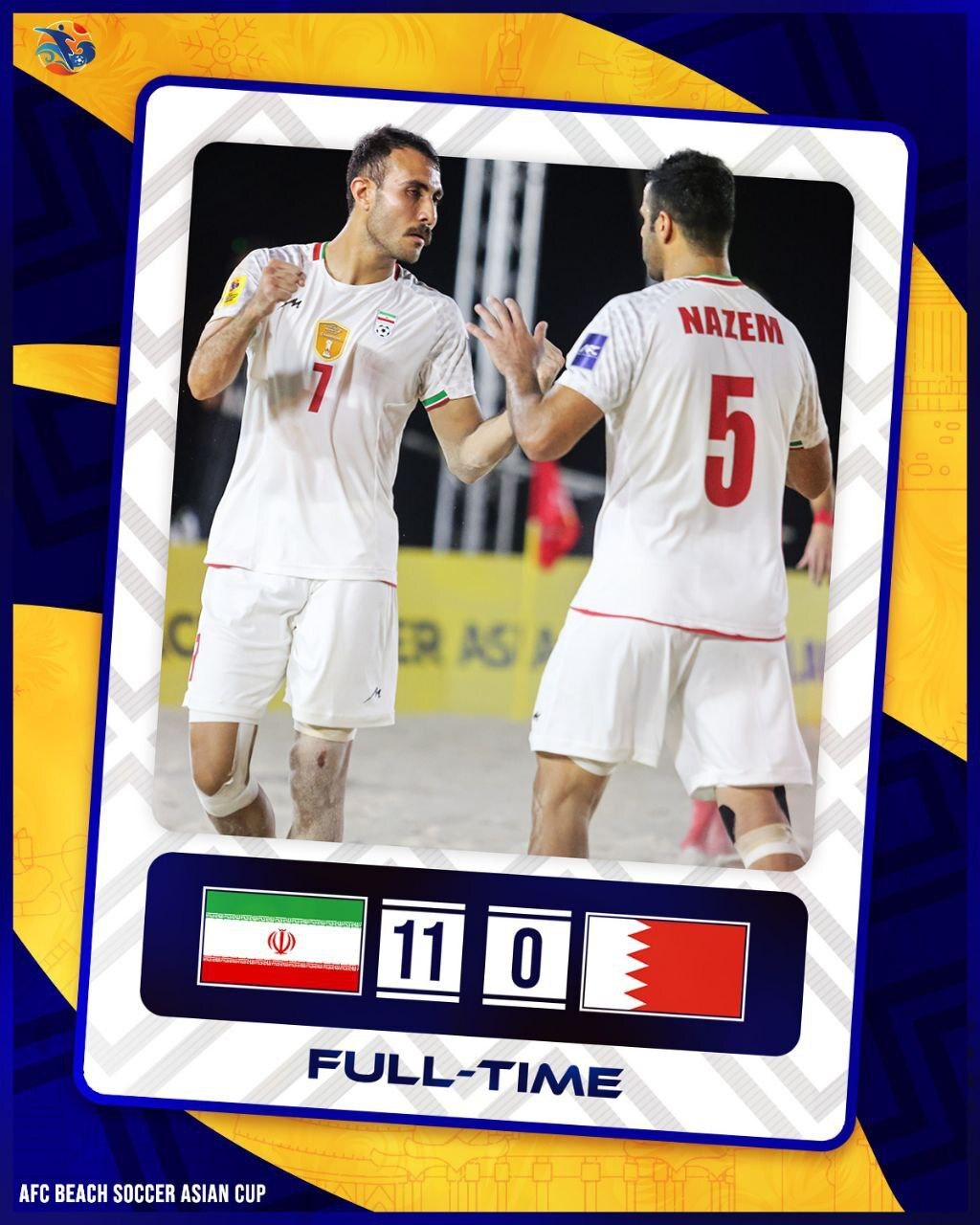 ایران با گلباران بحرین به عربستان رسید