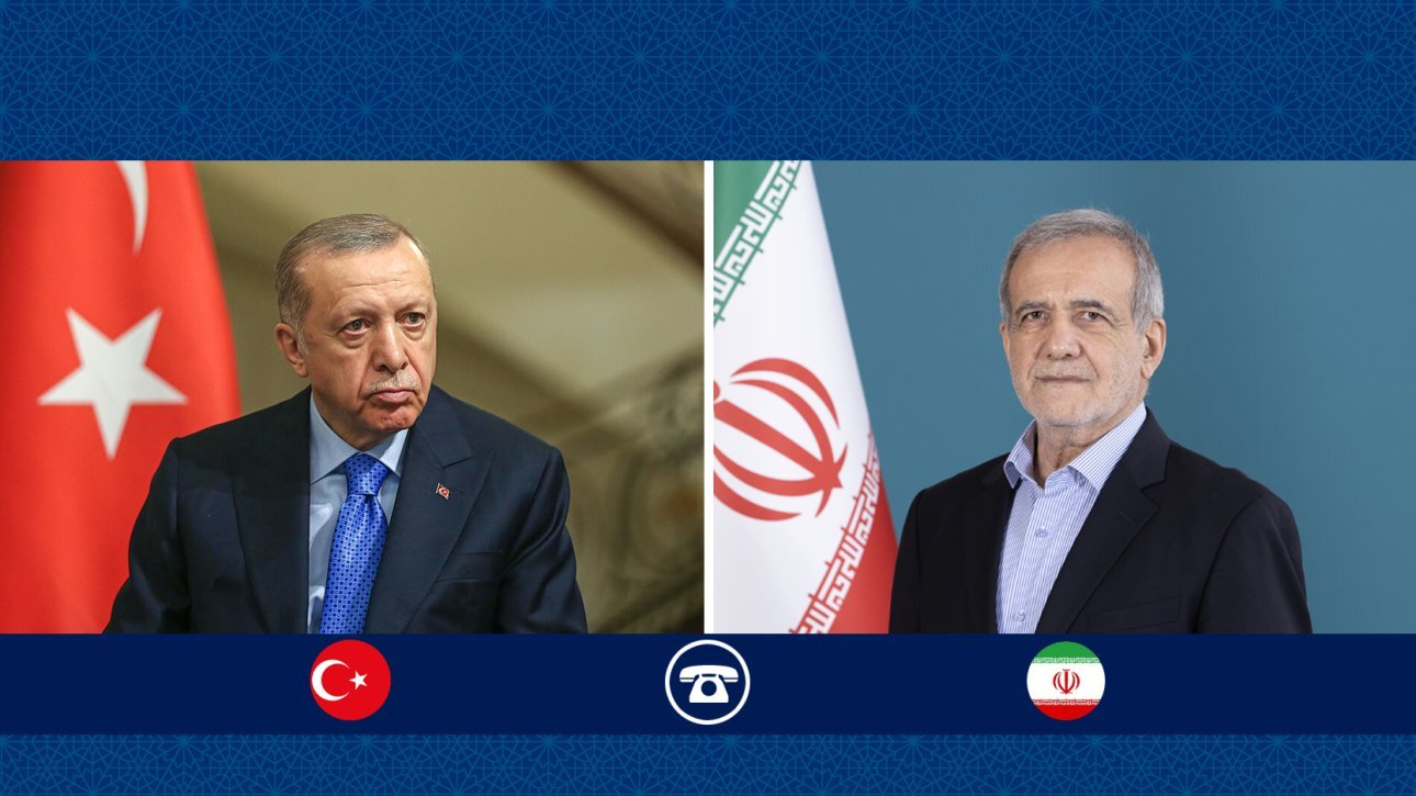 گفتگوی تلفنی پزشکیان و اردوغان