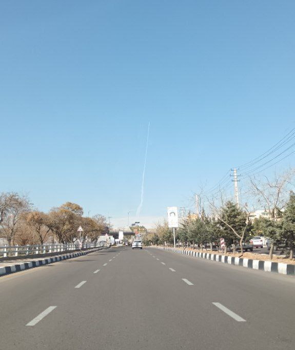 آزمایش موشکی در چند شهر ایران +ویدیو