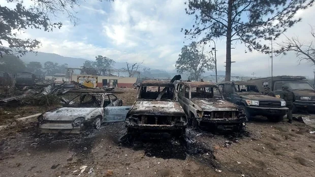 تصاویری از ویرانی‌های ناشی از حملات آمریکا به ونزوئلا