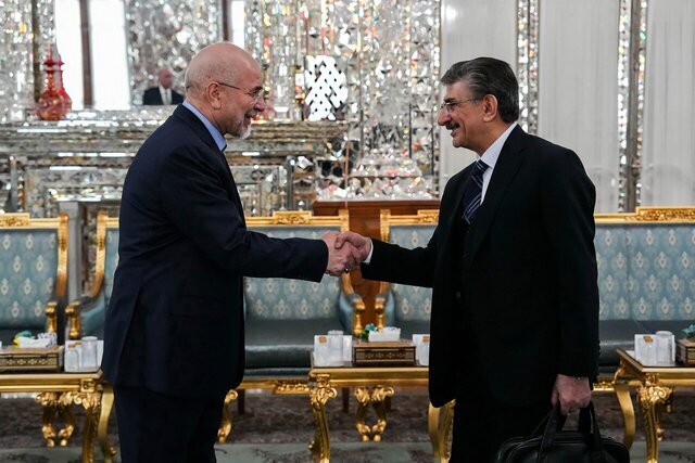 دیدار قالیباف با وزیر خارجه عراق